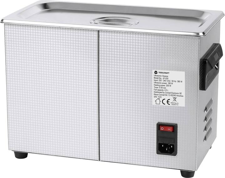 Produktbild Toolcraft TO-8705304 (40 kHz, 4500 ml)