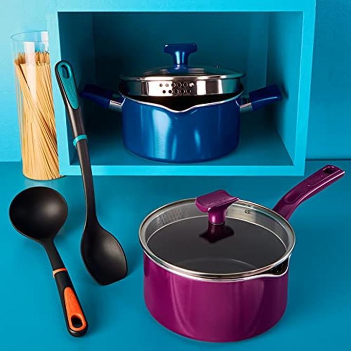 Produktbild Tefal Chefclub by Pasta La Vista Kochgeschirr-Set (Pfannenset + Topfset, Aluminiumguss)