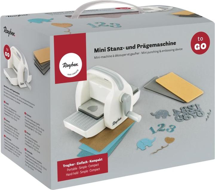 Produktbild Rayher Mini Stanz-und Prägemaschine To Go