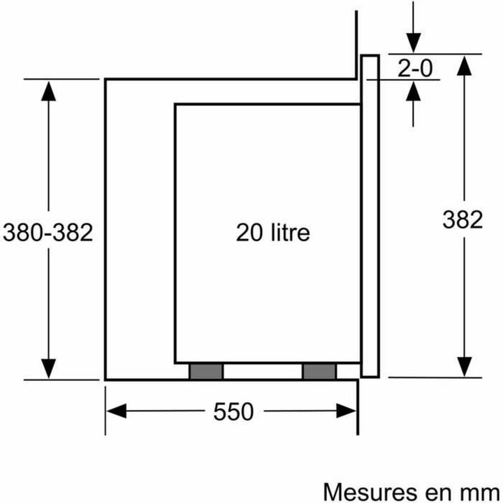 Image du produit Bosch Hausgeräte BFL523MW1F