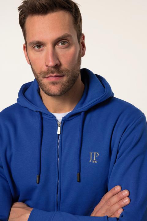 Actual product image JP1880 hoodie jacket, sweat, hood, kangaroo pocket, up to 8 XL (XXL)