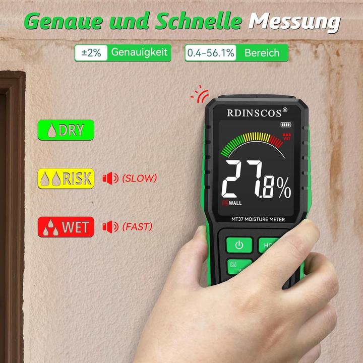 Immagine prodotto Rdinscos Feuchtigkeitsmessgerät