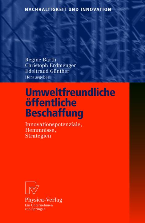 Produktbild Umweltfreundliche öffentliche Beschaffung (2005)