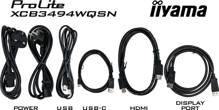 Image du produit iiyama ProLite XCB3494WQSN-B5 (3440 x 1440 pixels, 34")