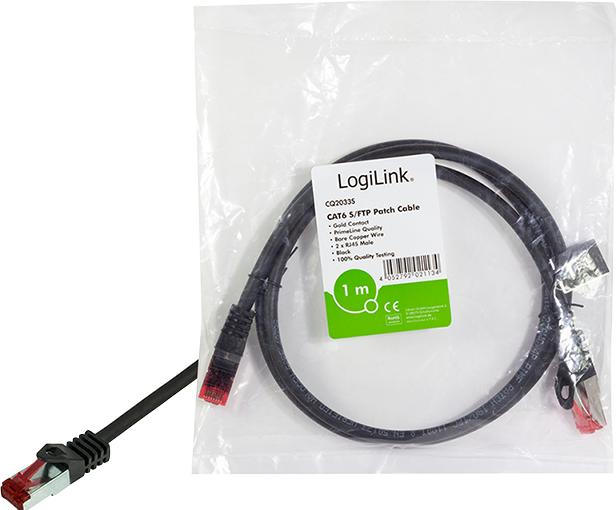 Actual product image LogiLink Network cable (S/FTP, CAT6, 3 m)