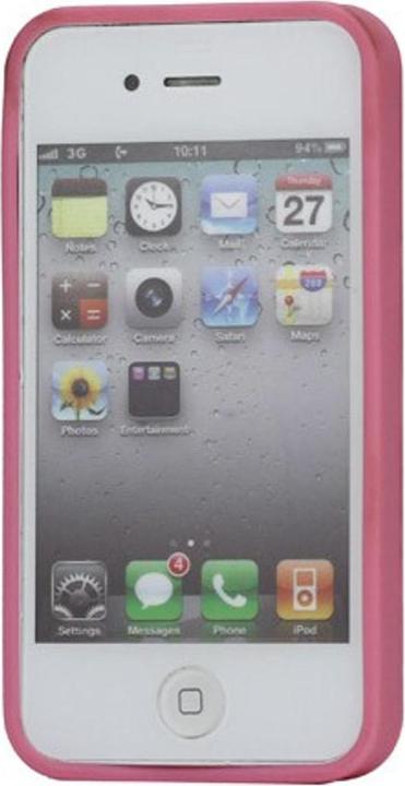 Actual product image König Design Protective cover for mobile iPhone 4 / 4s Pink (Apple iPhone 4, G4s)