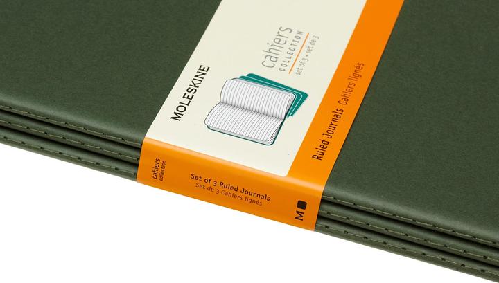 Image du produit Moleskine Cahier XL (Spécial, À rayures, Couverture rigide)