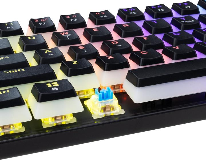 Produktbild White Shark Computer keyboard GK-2202 Ashiko-2 Black/Blue US (USA, Kabelgebunden)