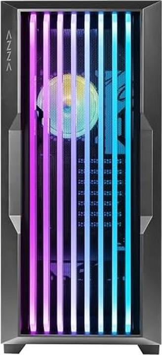 Image du produit Azza Boitier Moyen Tour ATX Guardian RGB avec panneau vitré (Noir) (ITX, mATX, ATX)