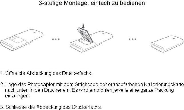 Produktbild Xiaomi Mi Portable Photo Printer (Thermotransfer, Farbe)
