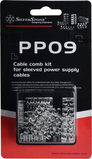 Produktbild Silverstone Sst-Pp09 Transparente - Organizador