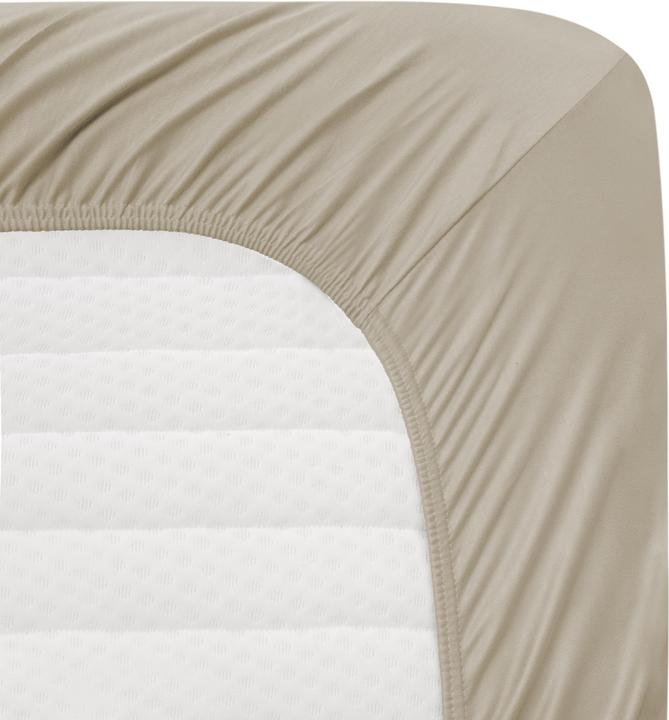 Actual product image Aspero 2 x cotton fitted sheets (180 x 200 x 25 cm)