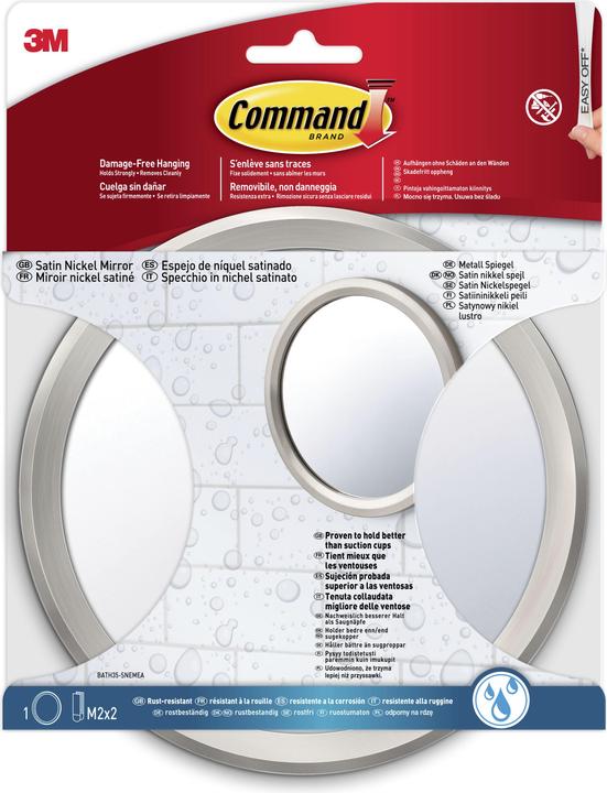 Actual product image Command Bath Mirror (Ø 17.5 cm)