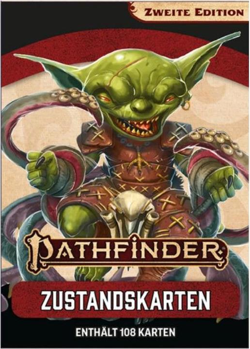 Pathfinder 2 - Carte Stato, 55 carte (edizione EN) (Tedesco)