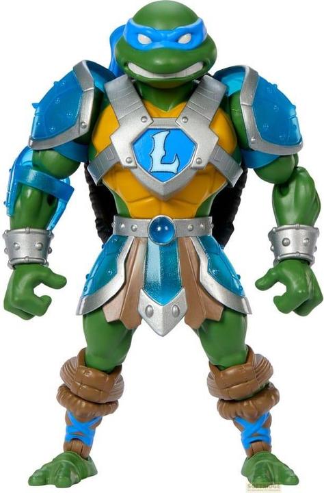 Mattel MOTU x TMNT: Turtles of Grayskull action figure Leonardo 14 cm