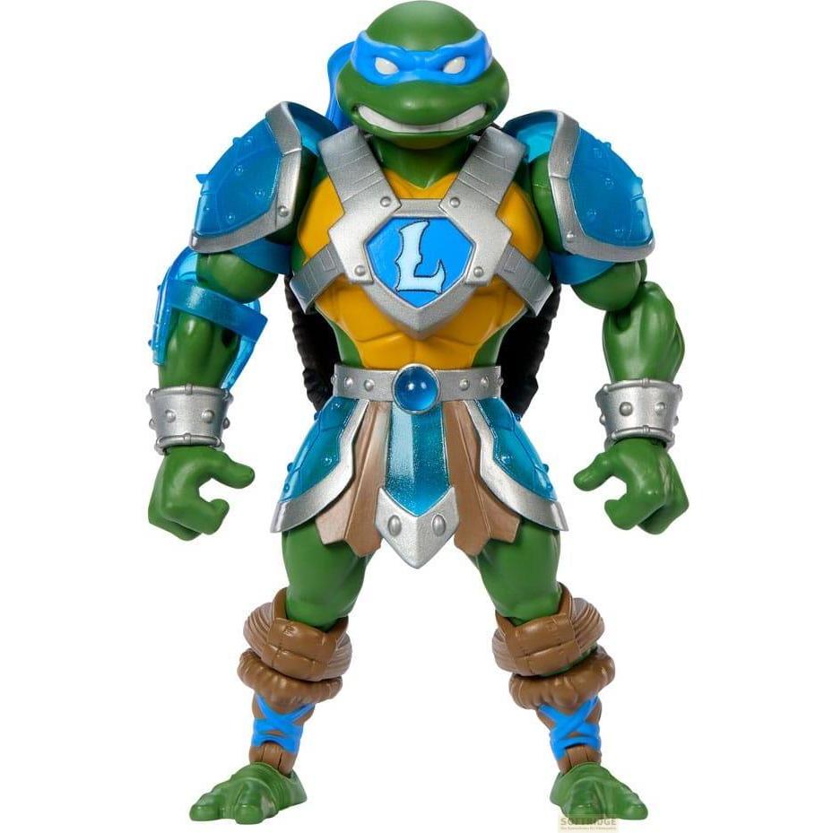 Mattel MOTU x TMNT: Turtles of Grayskull Actionfigur Leonardo 14 cm