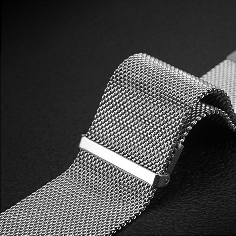 Thumbnail - Nevox Milanaise Armband f. Apple Watch 38mm sr (Edelstahl), Uhrenarmband, Silber