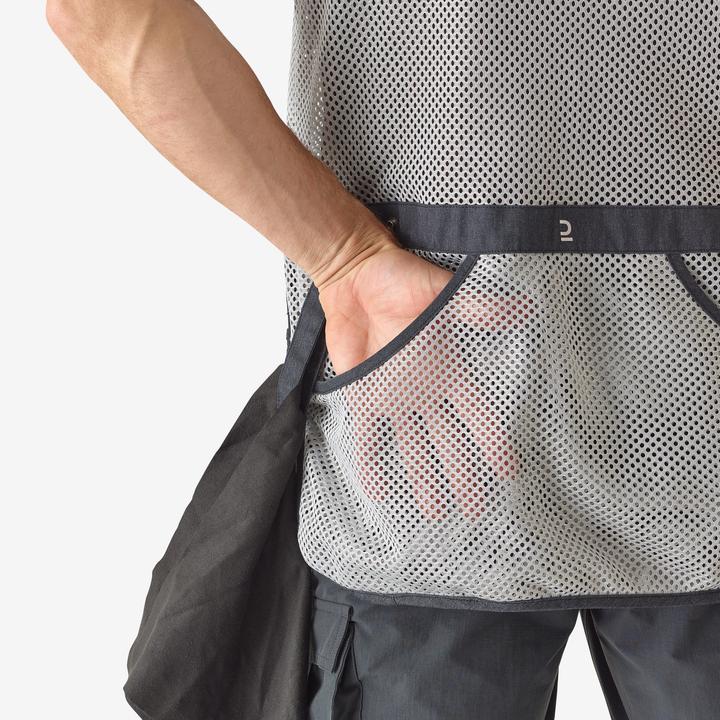 Produktbild Solognac Jagdweste 100 grau/schwarz (L)