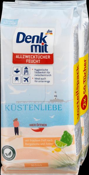 Actual product image dm Denkmit Moist all-purpose wipes (100 Piece)