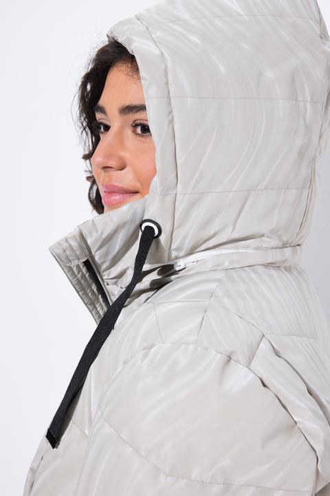 Actual product image Ulla Popken HYPRAR Wave Quilted Water-Repellent Jacket (62)