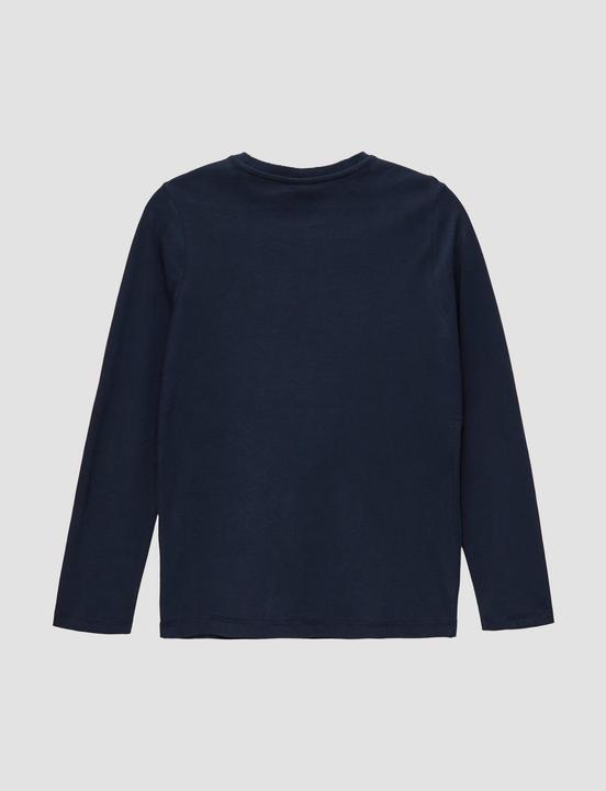 Produktbild s.Oliver T-Shirt Langarmshirt mit gummiertem Print (M)