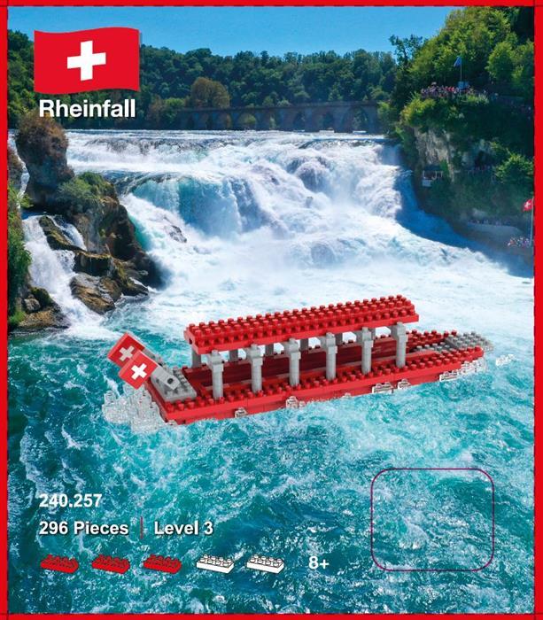 Produktbild Brixies Rheinfall rotes Boot