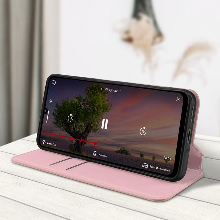 Actual product image Avizar Classic Edition, back cover with magnetic flap Series (Xiaomi Poco C65)