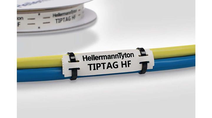 Produktbild HellermannTyton Kabelmarker LSOH 15x65mm weiss