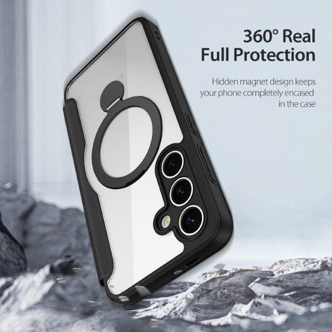 Actual product image Dux Ducis Skin X Pro Magnetic Stand Lederhülle (Samsung Galaxy S25+)