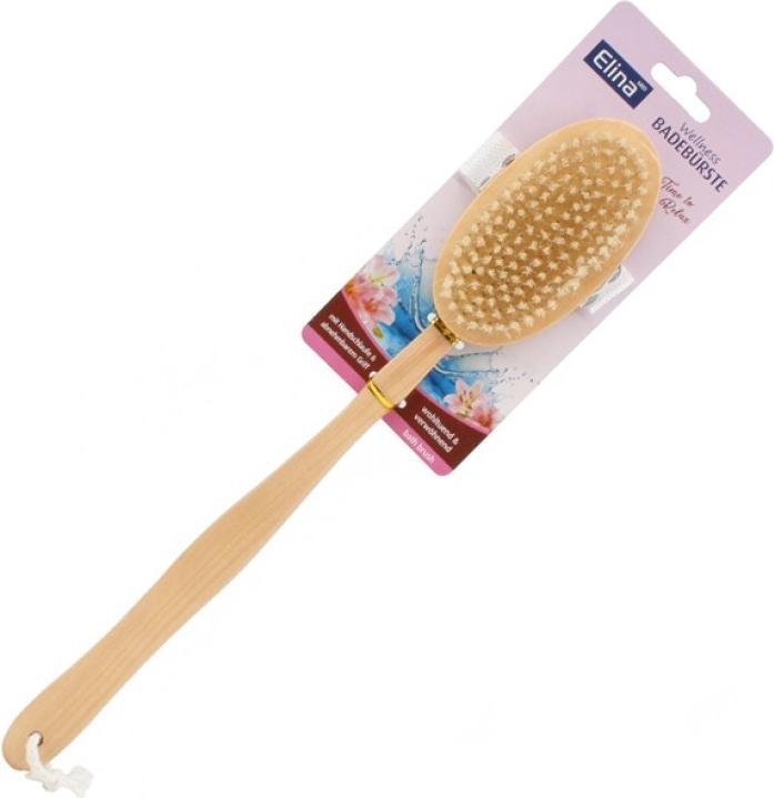 Immagine prodotto Elina Med 40767 Spazzola da bagno in legno 42cm Ovale per massaggio