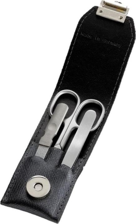 Produktbild Herba Manikür Set 3-teilig Inox im Stecketui, schwarz