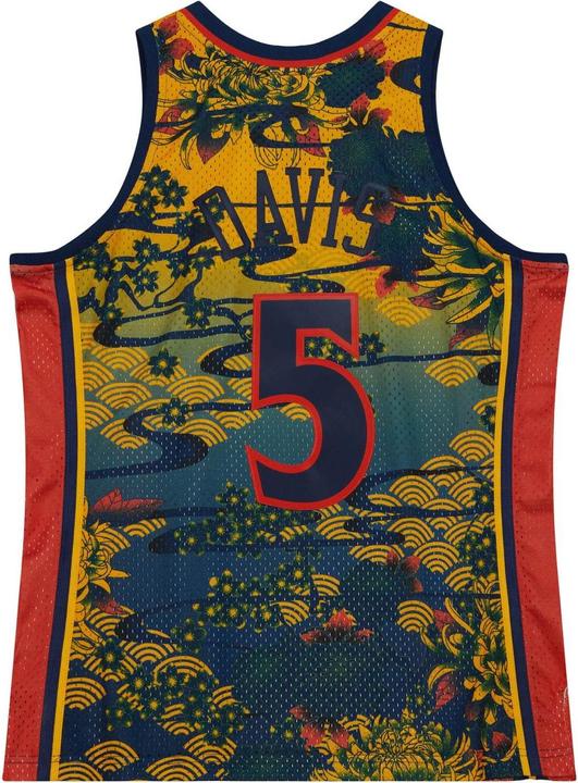 Actual product image Mitchell & Ness Swingman Mesh Jersey Golden State Warriors ASIAN Davis - S (S)