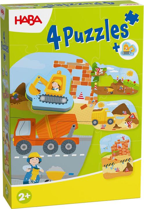 Immagine prodotto Haba Steckpuzzle Puzzle-Set mit Holzfiguren