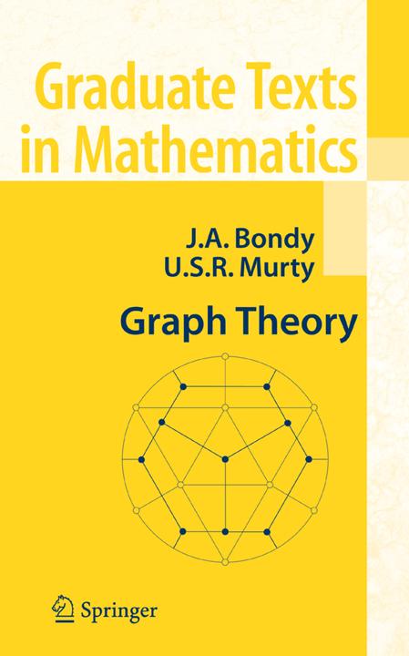 Graph Theory (Englisch, Adrian Bondy, U.S.R. Murty, 2010)