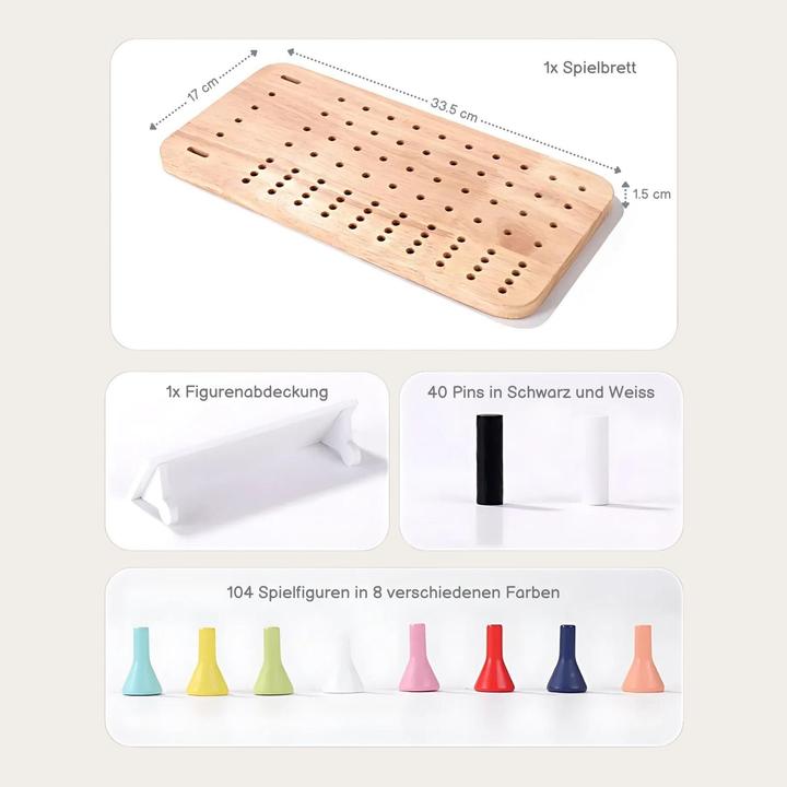 Produktbild Hermex Mastermind Entschlüsselungsspiel Steckspiel Logikspiel Codeknacker-Spiel (Englisch)