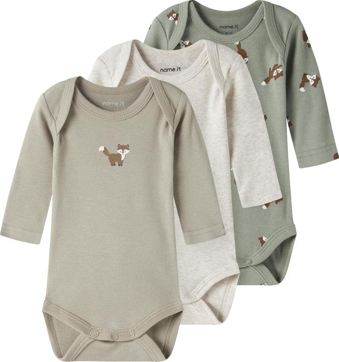 Produktbild Name it Nbmbody 3p Ls Fox Noos (98)