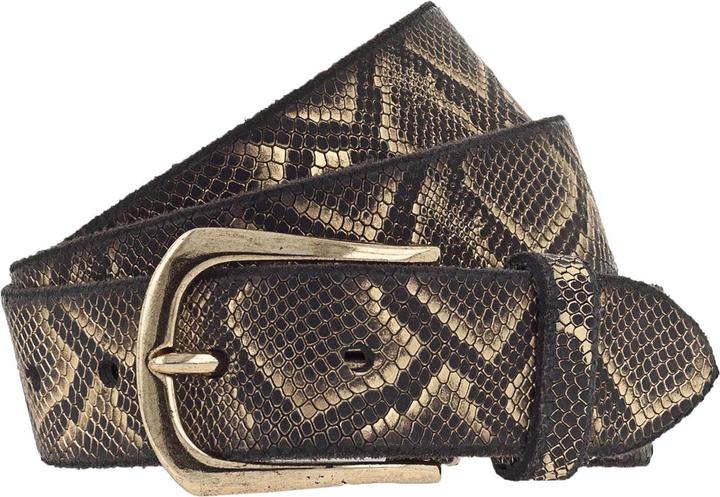 Schwarz, gold metallic
