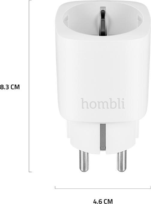 Actual product image Hombli Smart Socket EU- White
