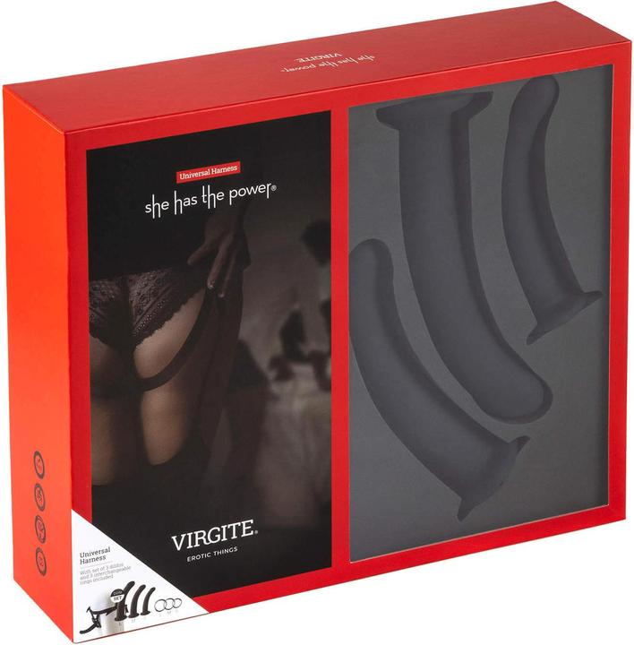 Produktbild Virgite Harness with Dildos S/M/L