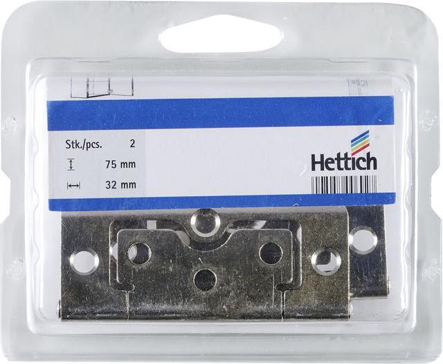 Produktbild Hettich Lamellentür-Scharnier 75 x 32 mm
