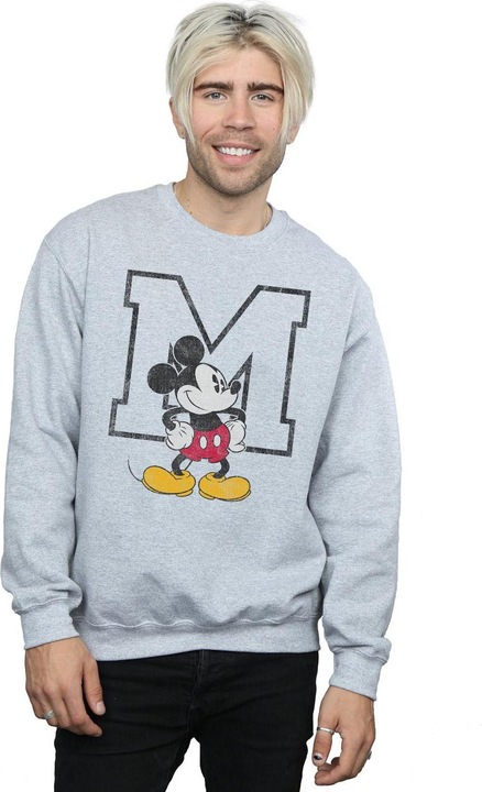 Immagine prodotto Disney Classic M Felpa Topolino Uomo (3XL)