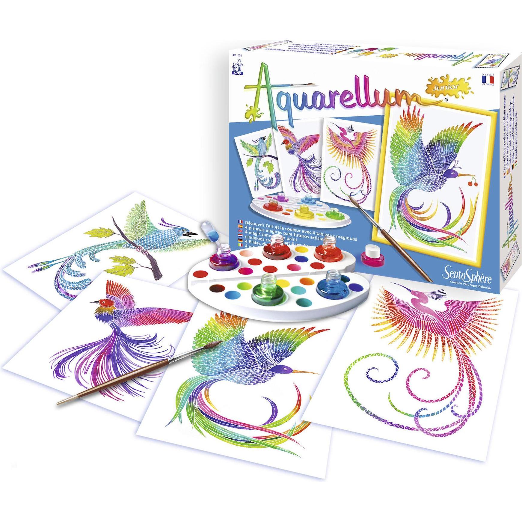 Sentosphere aquarellum junior 4t uccelli del paradiso