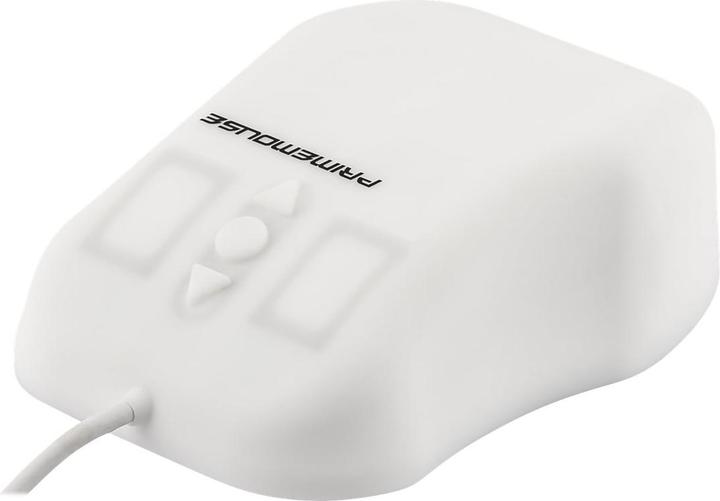Gett GCQ PrimeMouse Silikon Maus Scrollfunktion IP68 wasserdicht desinfizierbar optisch USB Farbe we (Kabelgebunden)
