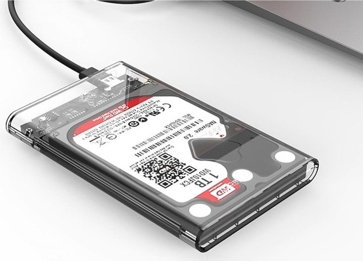 Actual product image Orico USB-C 3.1 SSD HD 2.5" Hard Drive Enclosure (2.5")