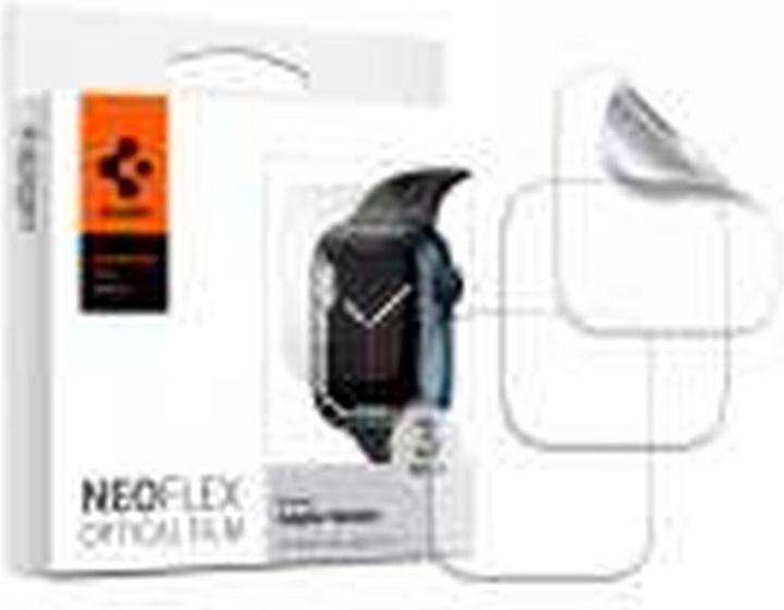 Actual product image Spigen Protective screen film Apple Watch 7.45 mm