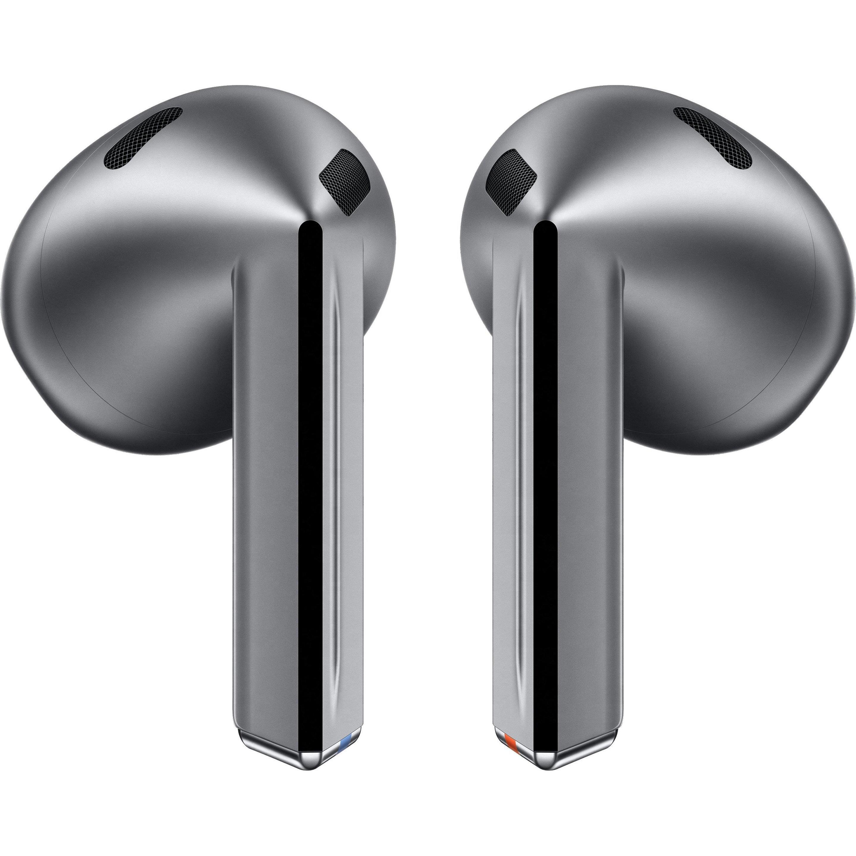 Samsung Galaxy Buds3 (Aktive Geräuschunterdrückung, 6 h, Kabellos), Kopfhörer, Silber