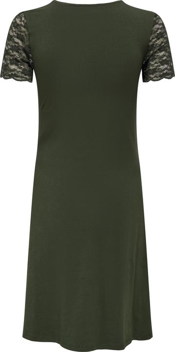 Image du produit Only Maternity Robe curvy à col en V et manches courtes (L)