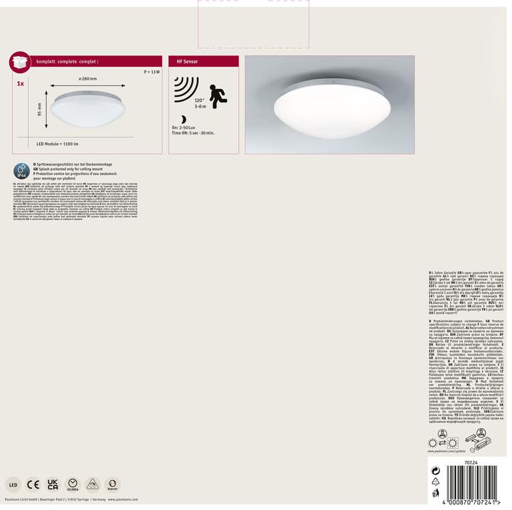 Produktbild Paulmann Leonis (1200 lm)