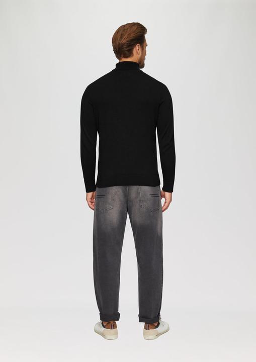 Produktbild s.Oliver Strickpullover Rollkragenpullover aus Baumwolle (3XL)