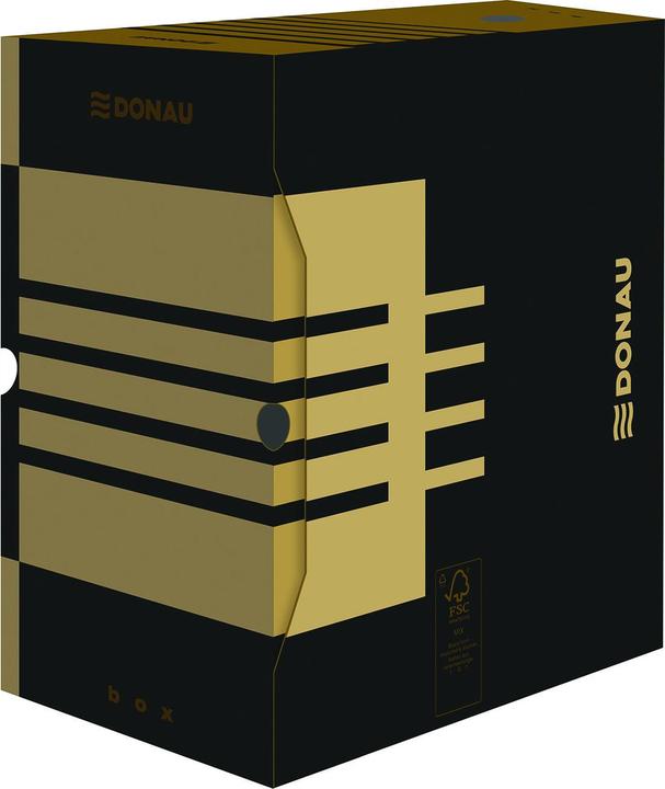Image du produit Donau Boîte d'archives, carton, a4/200mm, marron (A4)